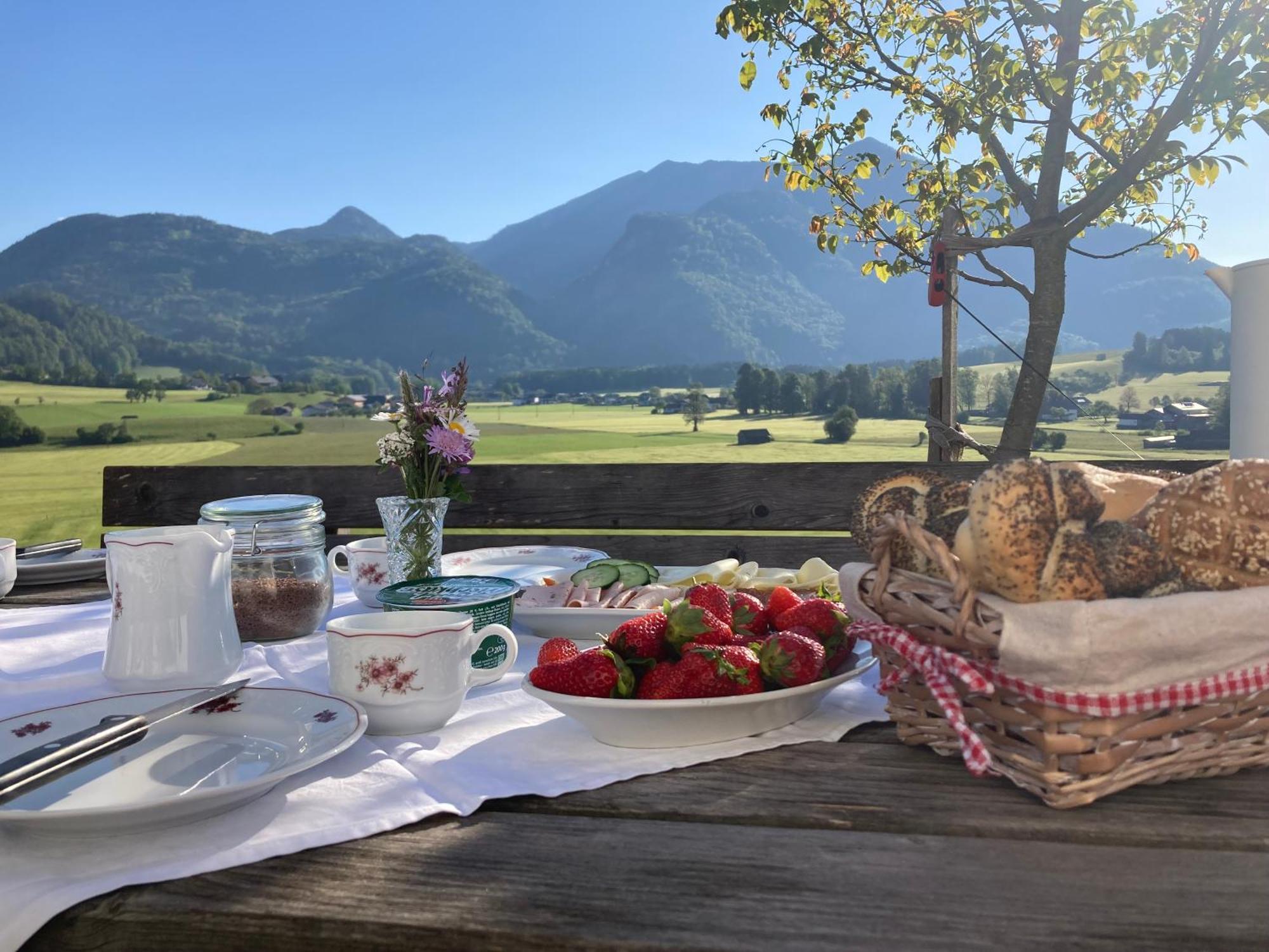 Вілла Weinbachbauer - Urlaub Am Bauernhof Sankt Wolfgang im Salzkammergut Екстер'єр фото